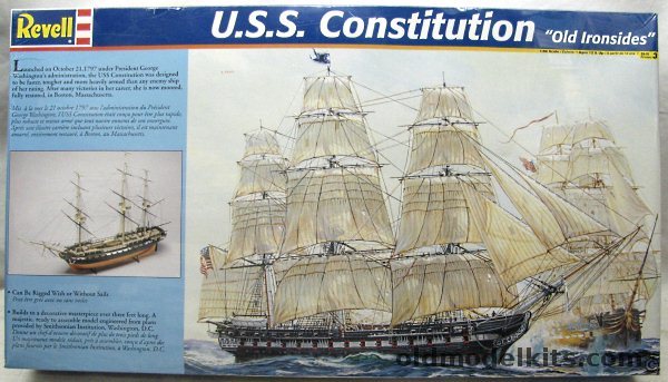 Revell 1/96 USS Constitution Old Ironsides - 32 Inches Long, 85-0398 plastic model kit